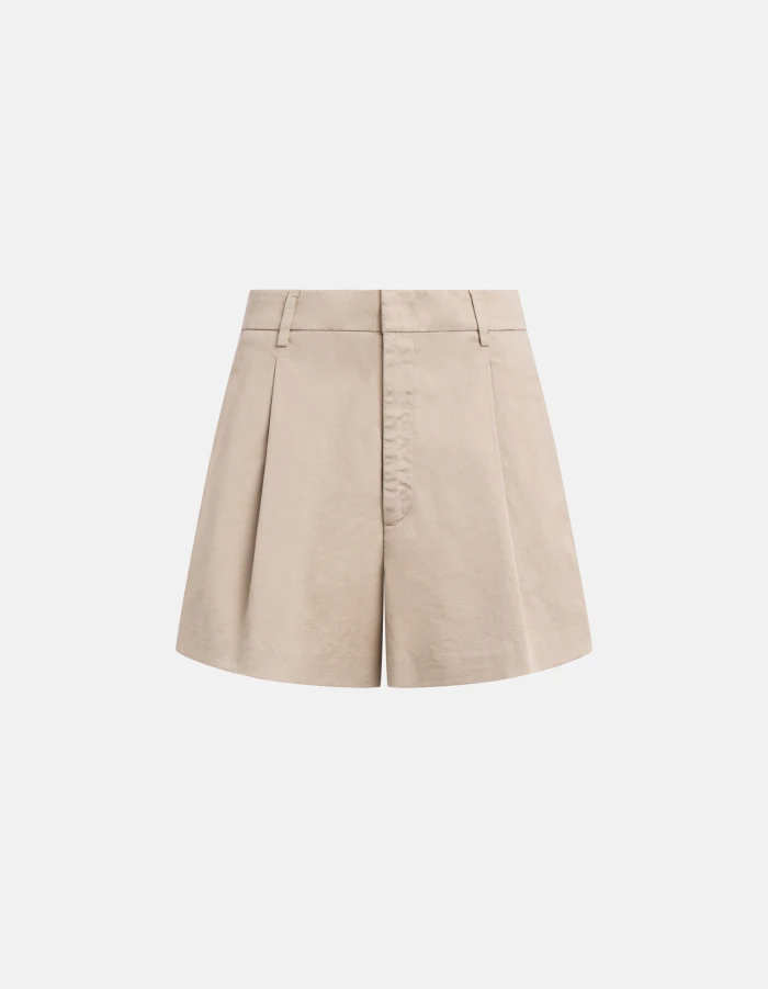Shorts Lori loose in gabardina compact