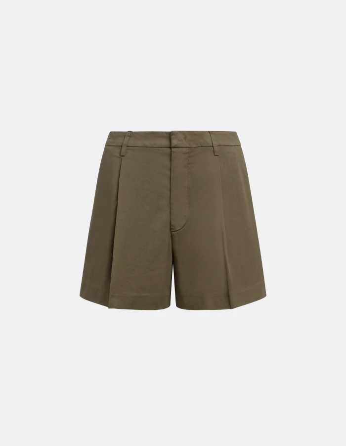 Shorts Lori loose in gabardina compact