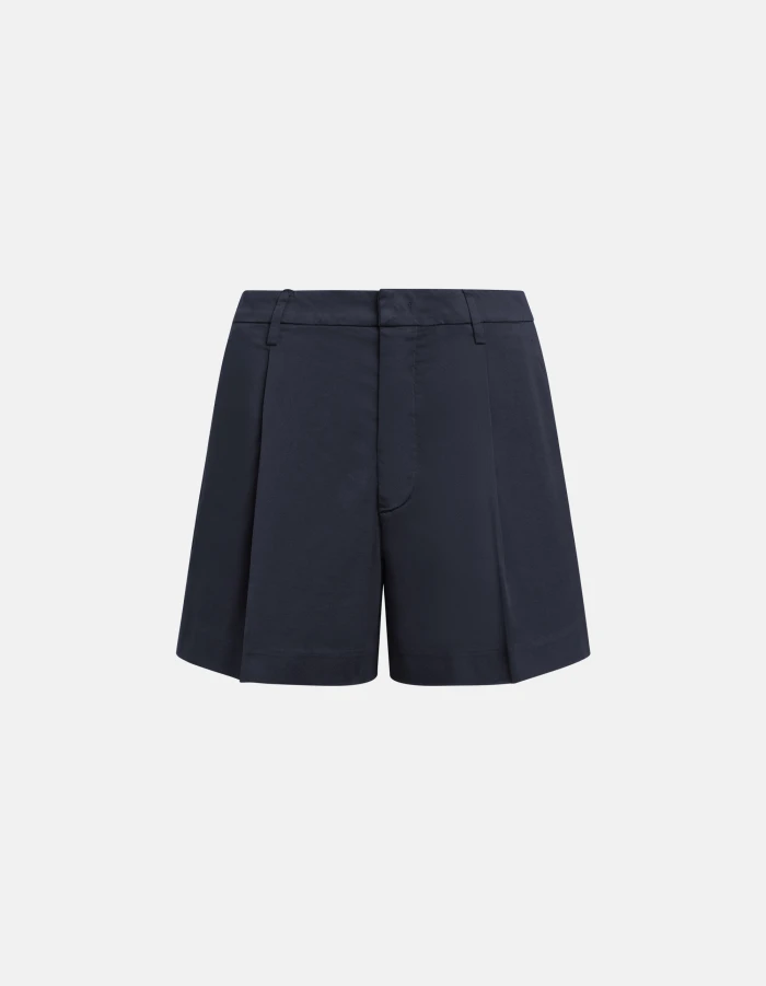 Shorts Lori loose in gabardina compact