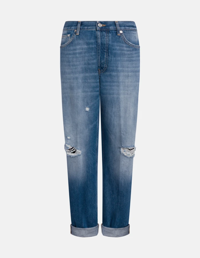 Regular-Fit Jeans Icon aus Rigid Denim
