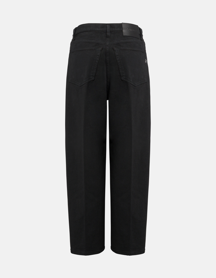Bessie loose-fit jeans in stretch bull denim