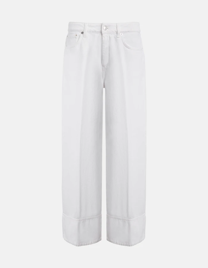 Ruby wide-leg jeans in rigid bull denim
