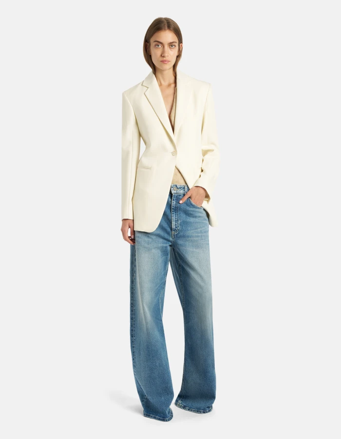 Beatrix wide-leg jeans in recycled stretch denim