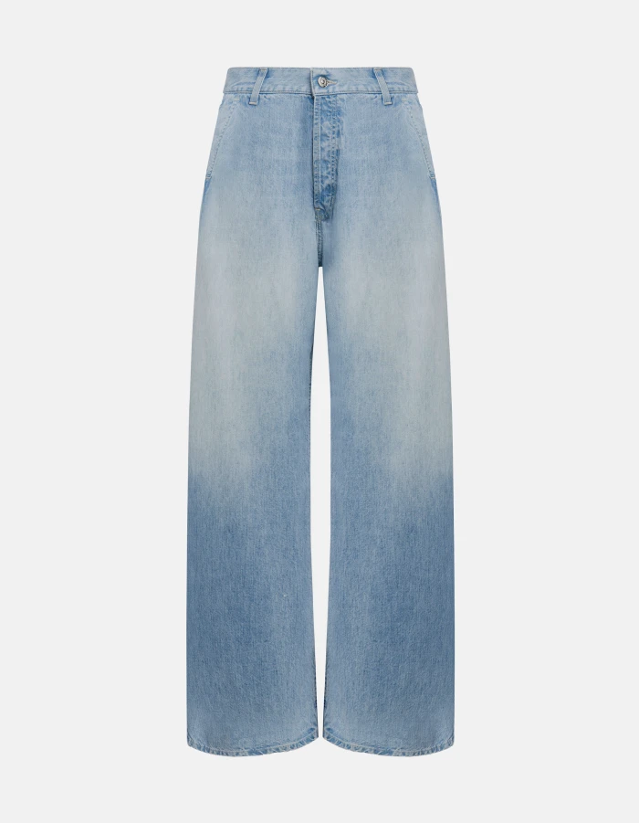 Alek loose-fit jeans in rigid lyocell denim