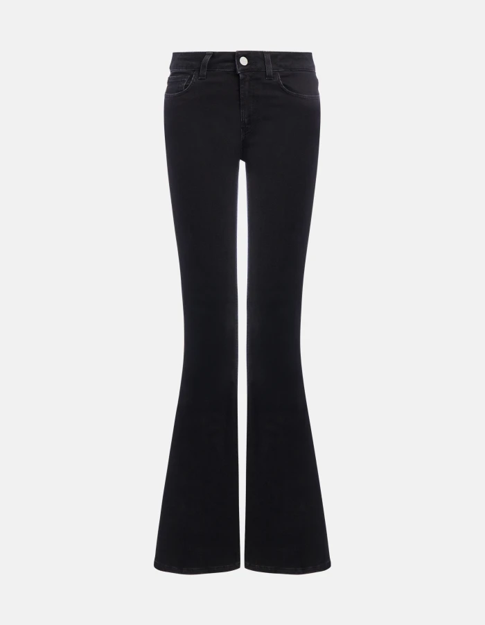 Jeans Karen super skinny bootcut in denim stretch riciclato