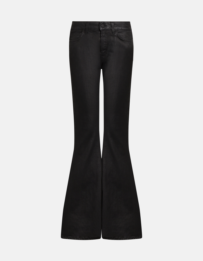 Jeans Karen super skinny bootcut in denim stretch riciclato