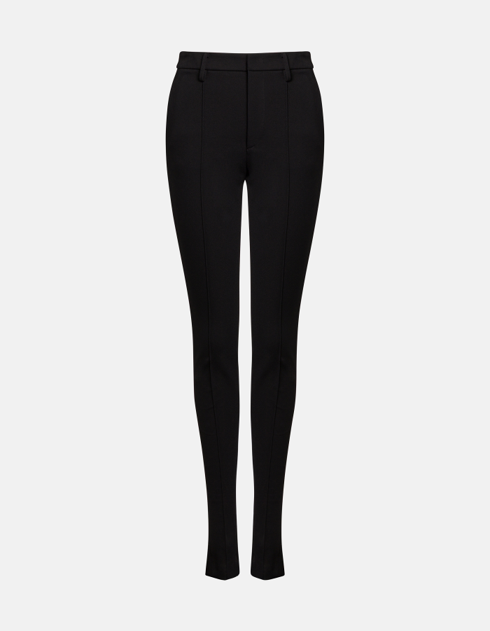 Super-Skinny-Hose aus Jersey mit Wolle