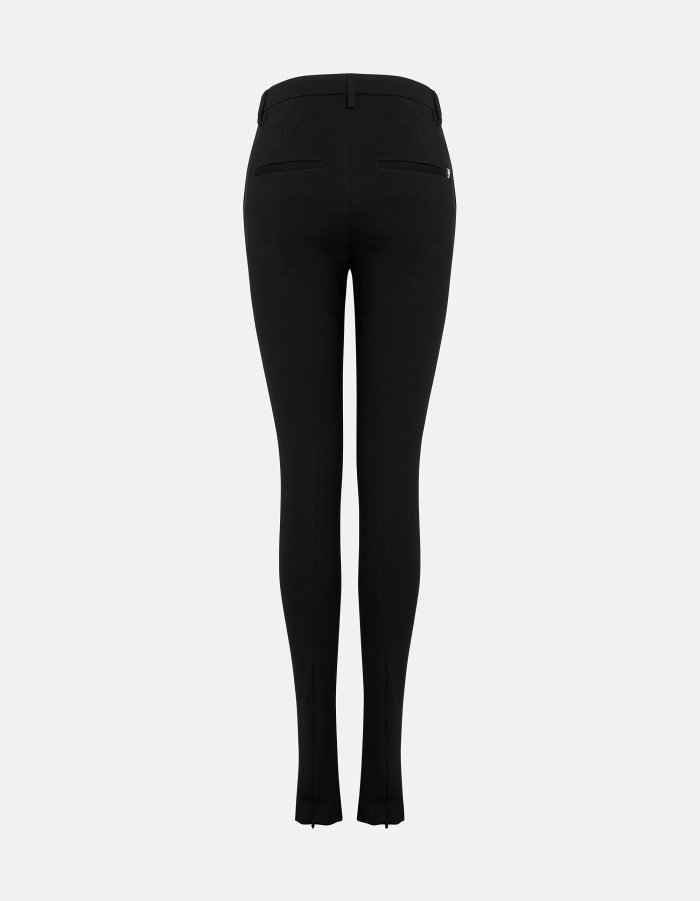 Super-Skinny-Hose aus Jersey mit Wolle