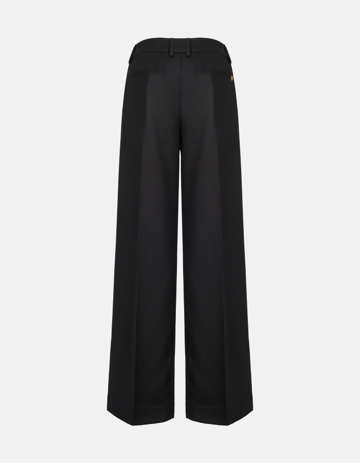 Hose Lucia mit weitem Bein aus Flanell
