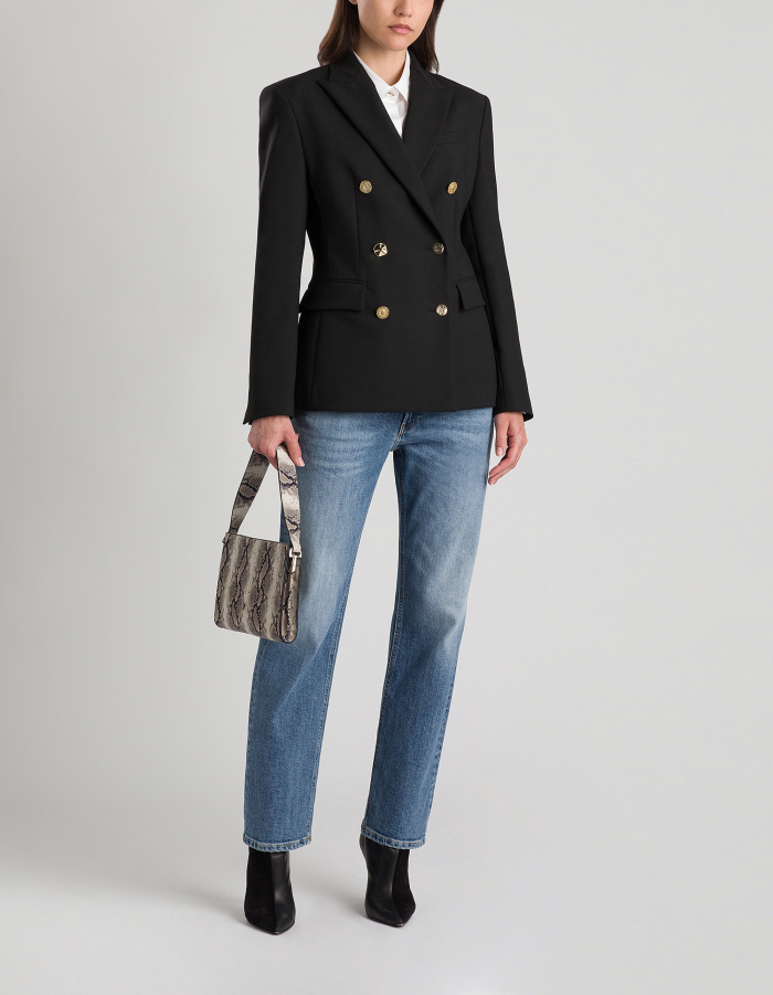 Dafne regular-fit jeans in stretch denim