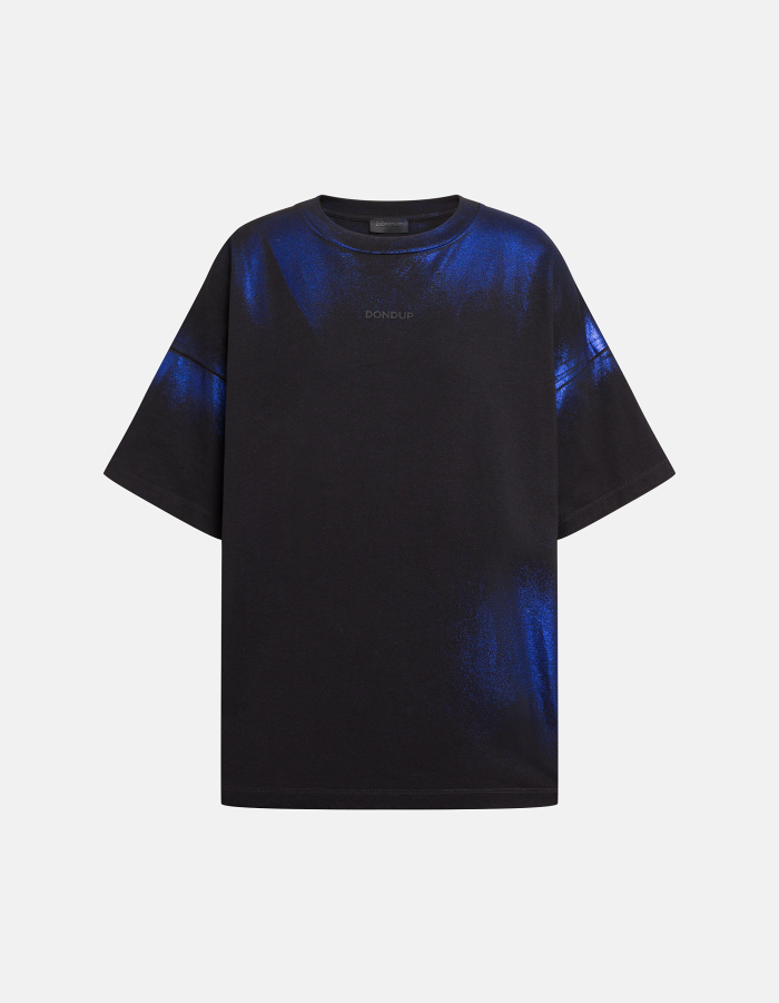 Oversized crew-neck T-shirt in heavyweight jersey
