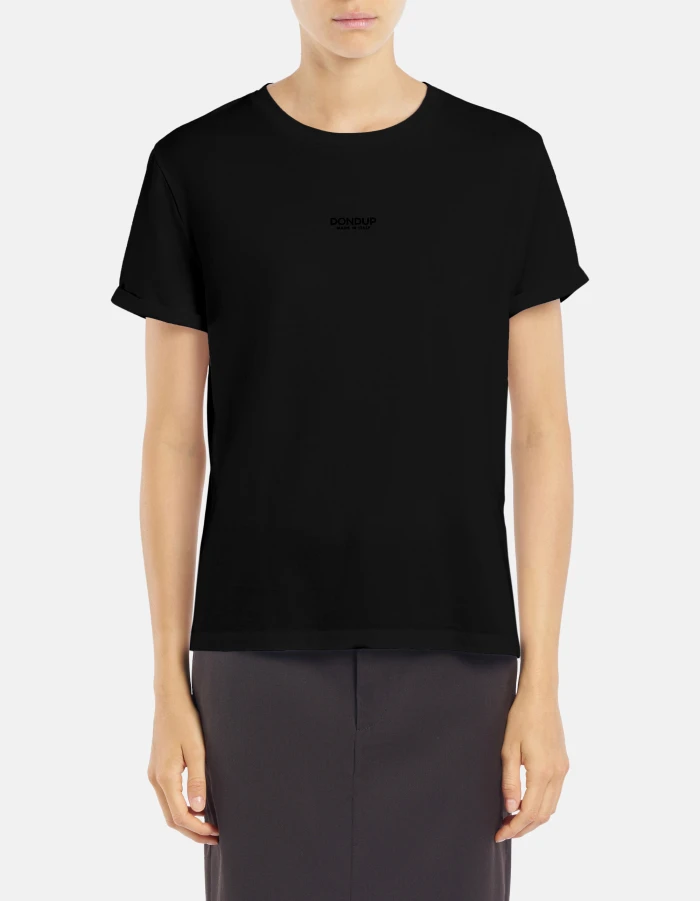 T-shirt girocollo regular in jersey