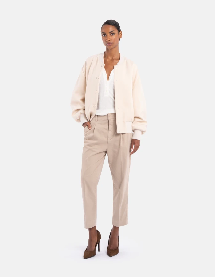 Serafino regular in costina fluida