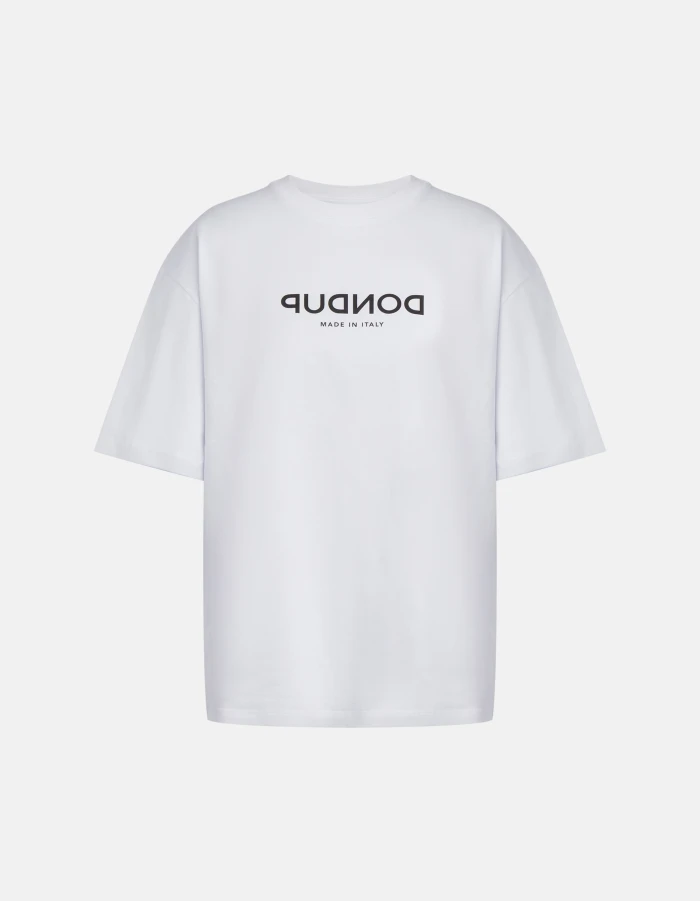 Regular-fit crew-neck T-shirt in jersey