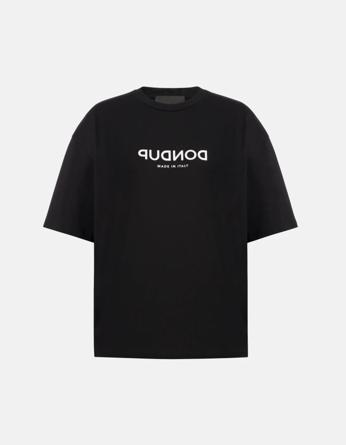 Regular-fit crew-neck T-shirt in jersey