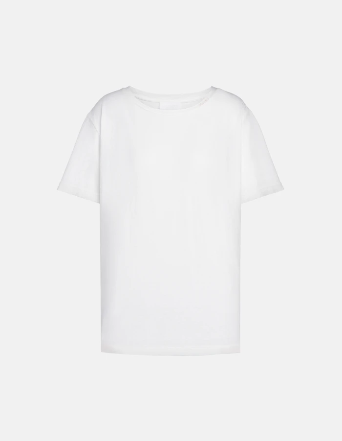 Slim-fit crew-neck T-shirt in lightweight jersey