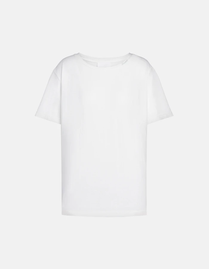 Slim-fit crew-neck T-shirt in lightweight jersey