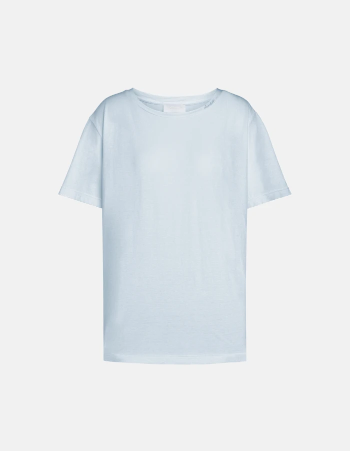 Slim-fit crew-neck T-shirt in lightweight jersey