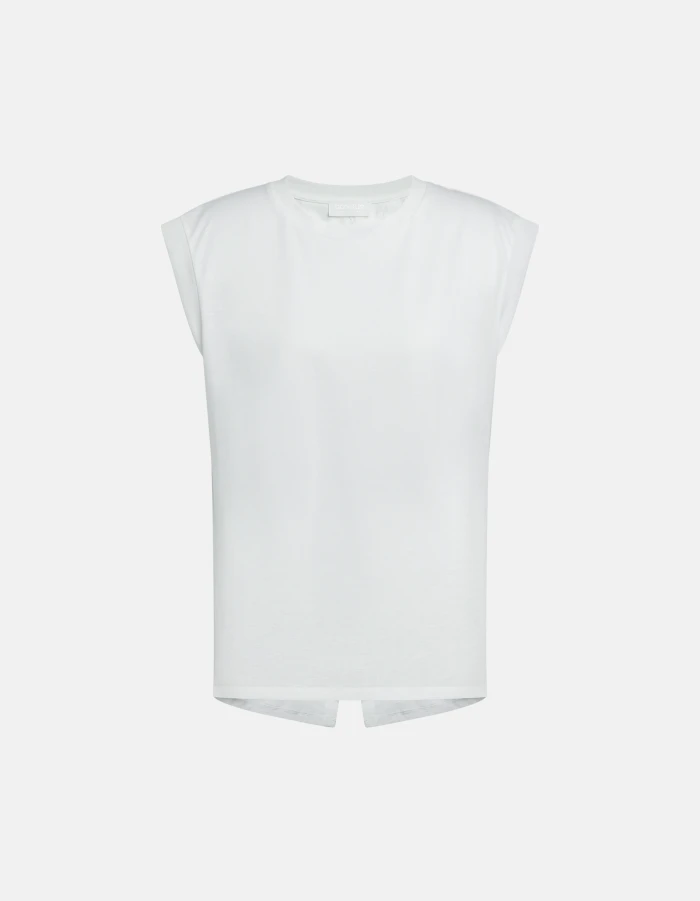 Regular-fit crew-neck T-shirt in jersey