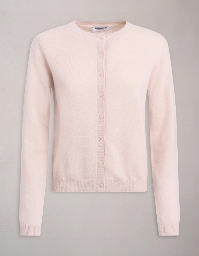 Cardigan slim in lana cashmere