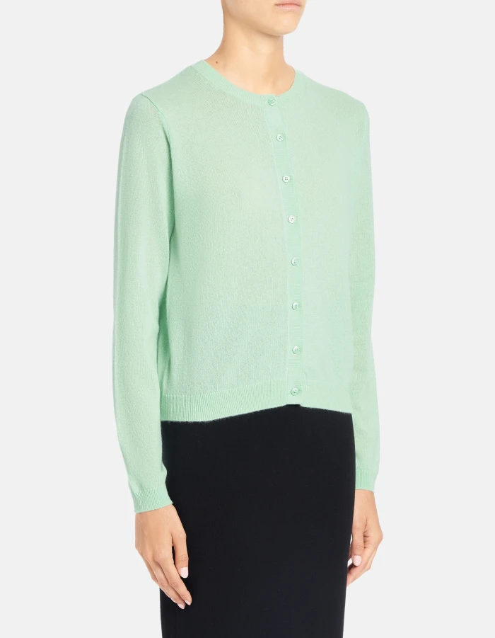 Cardigan slim in lana cashmere