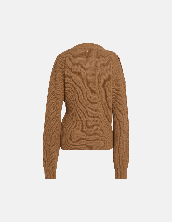 Cardigan regular in costa inglese