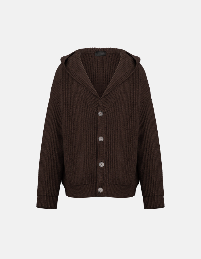 Cardigan over in costa inglese