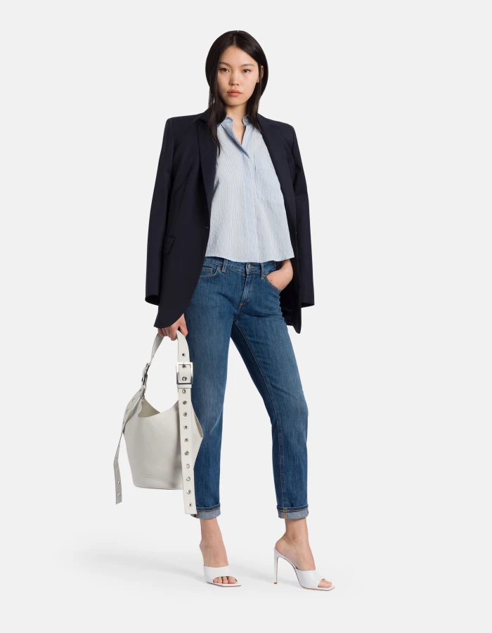 Monroe skinny-fit jeans in stretch denim