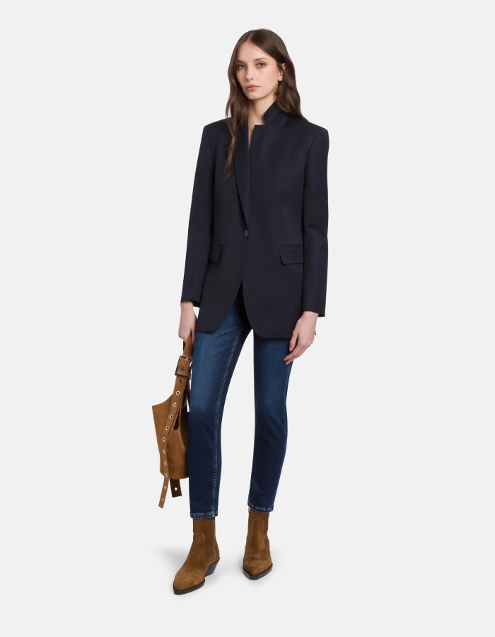 Monroe skinny-fit jeans in stretch denim