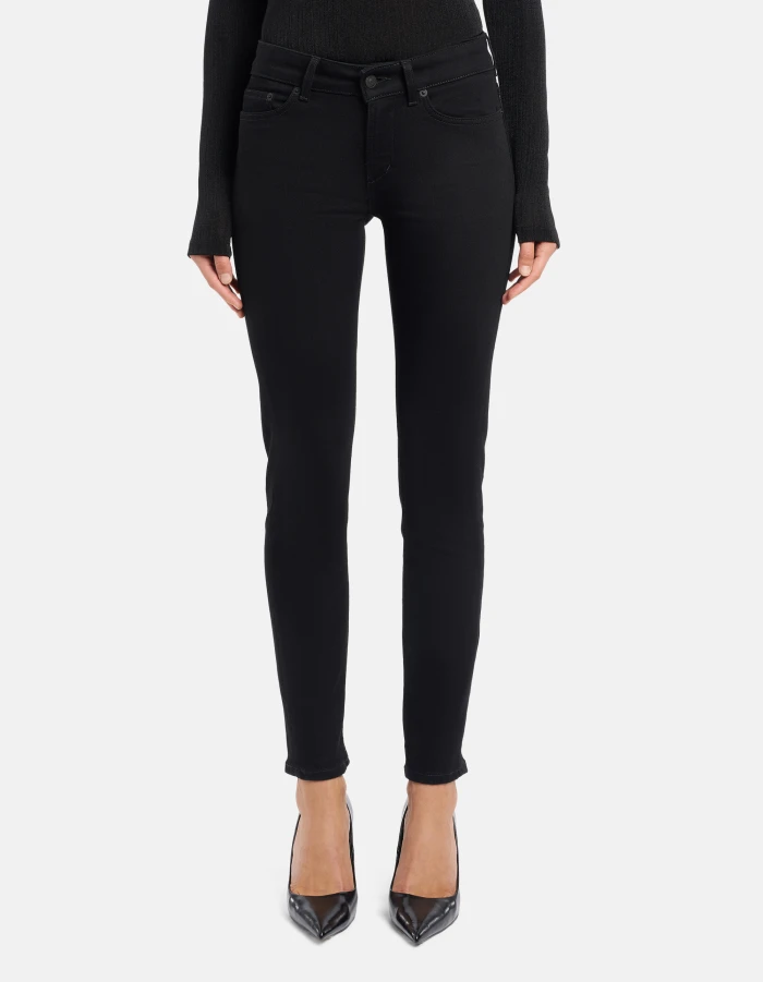 Jeans Monroe skinny in denim stretch riciclato