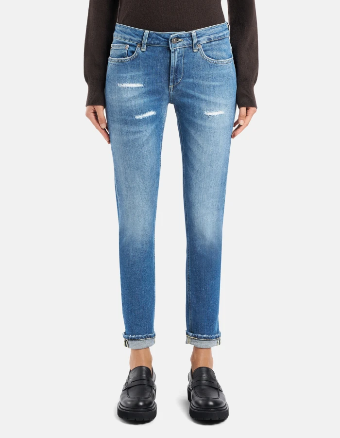 Jeans Monroe skinny in denim stretch responsabile
