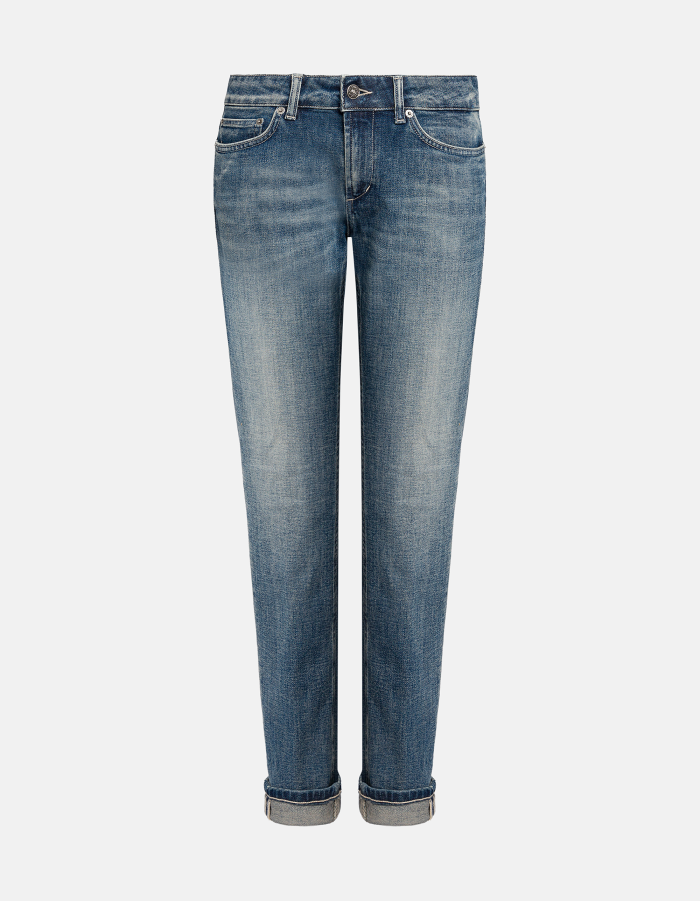 Monroe skinny jeans in sustainable stretch denim