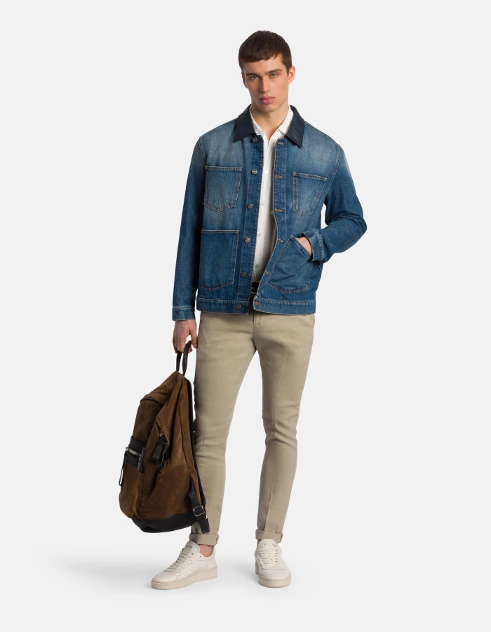 Regular-fit linen shirt