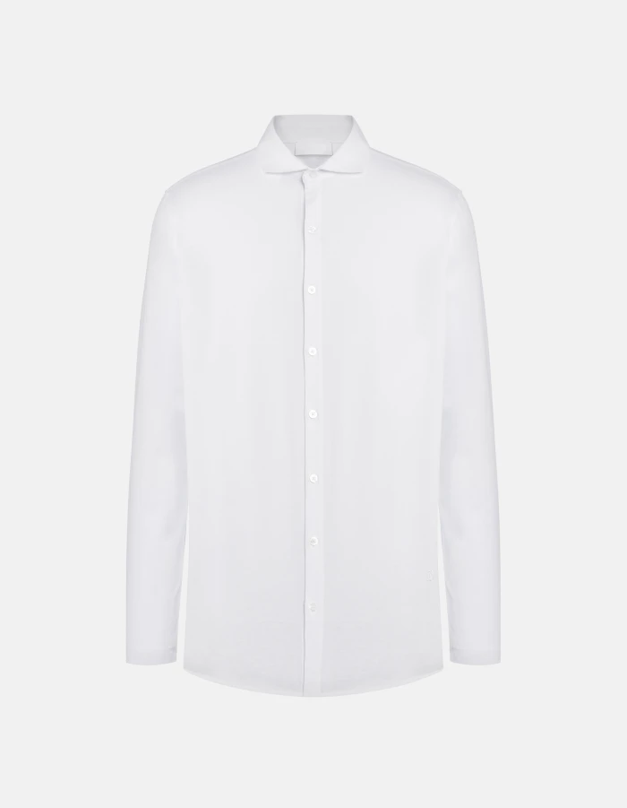 Jerseyhemd in normaler Passform