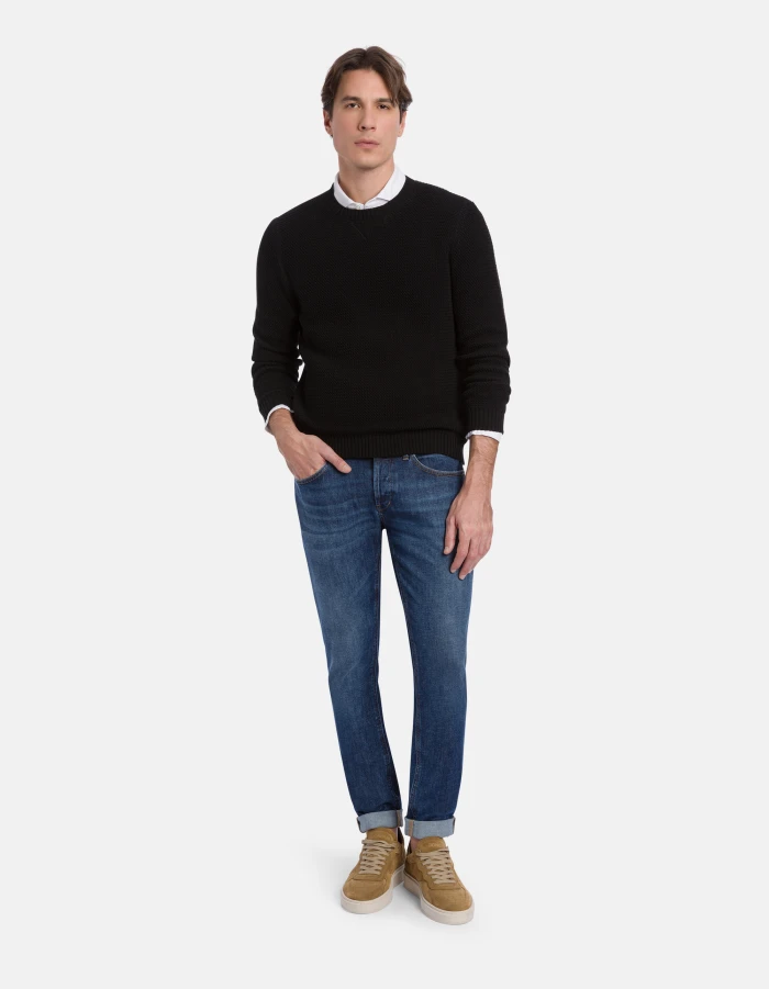 Jerseyhemd in normaler Passform