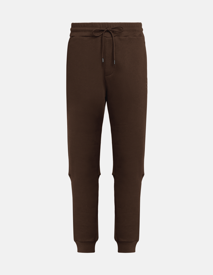 Regular-fit joggers in cotton fleece