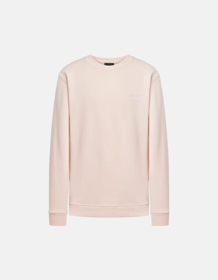 Rundhals-Sweatshirt in normaler Passform aus Baumwolle