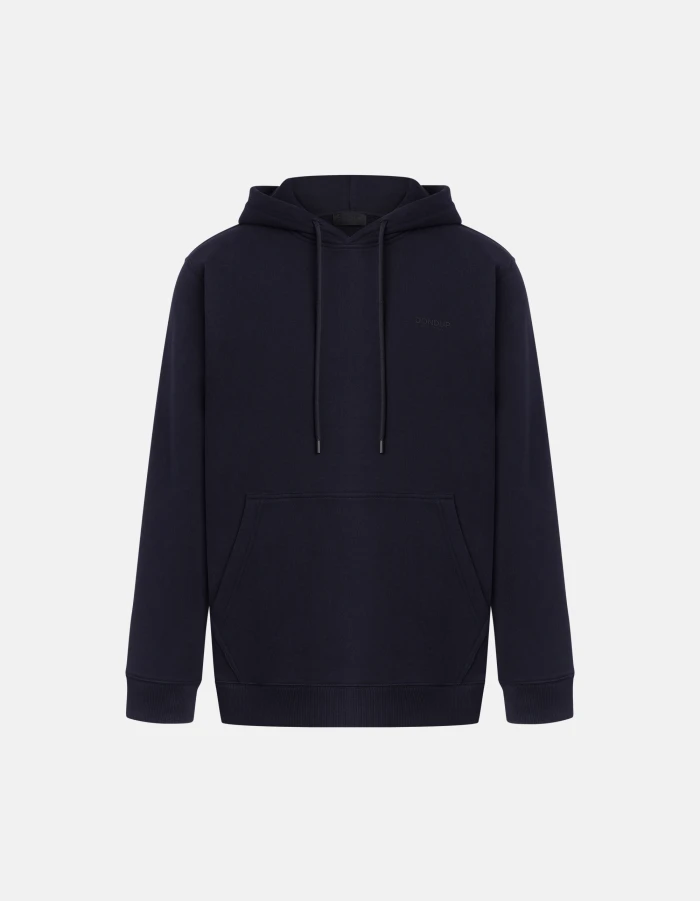Regular-fit hooded sweatshirt in cotton