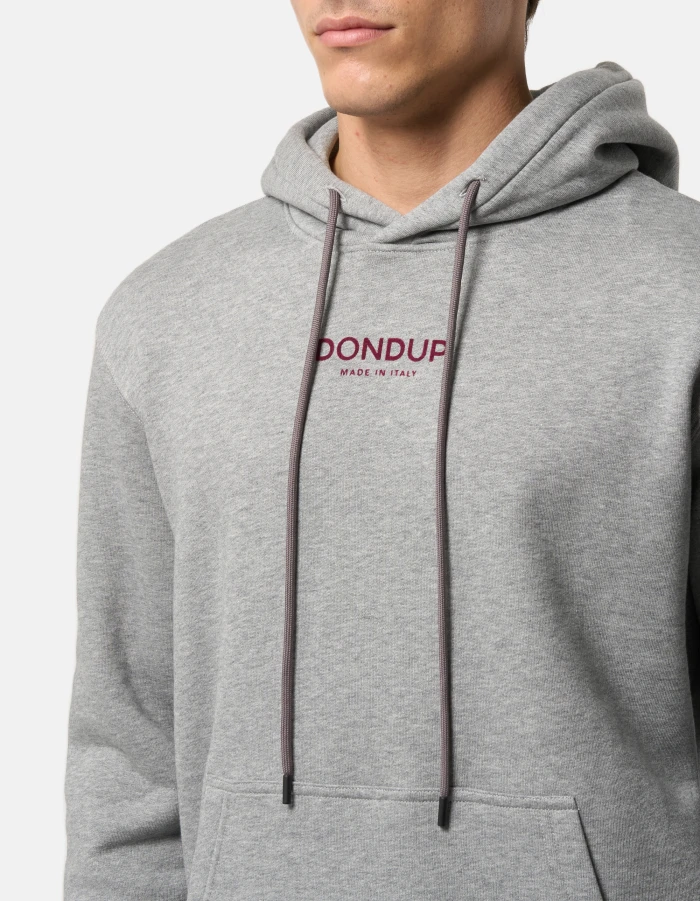 Regular-fit hooded sweatshirt in cotton