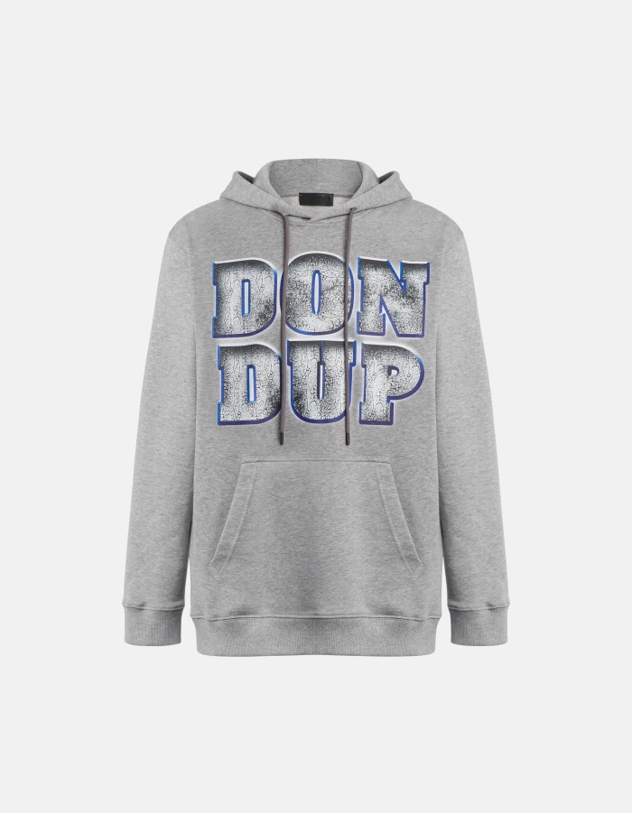 Regular-fit hooded sweatshirt in cotton