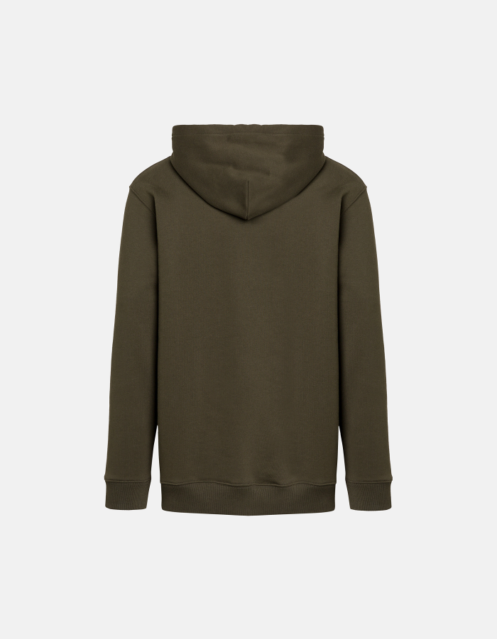 Regular-fit hooded sweatshirt in cotton