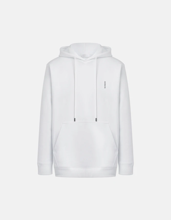 Regular-fit hooded sweatshirt in cotton