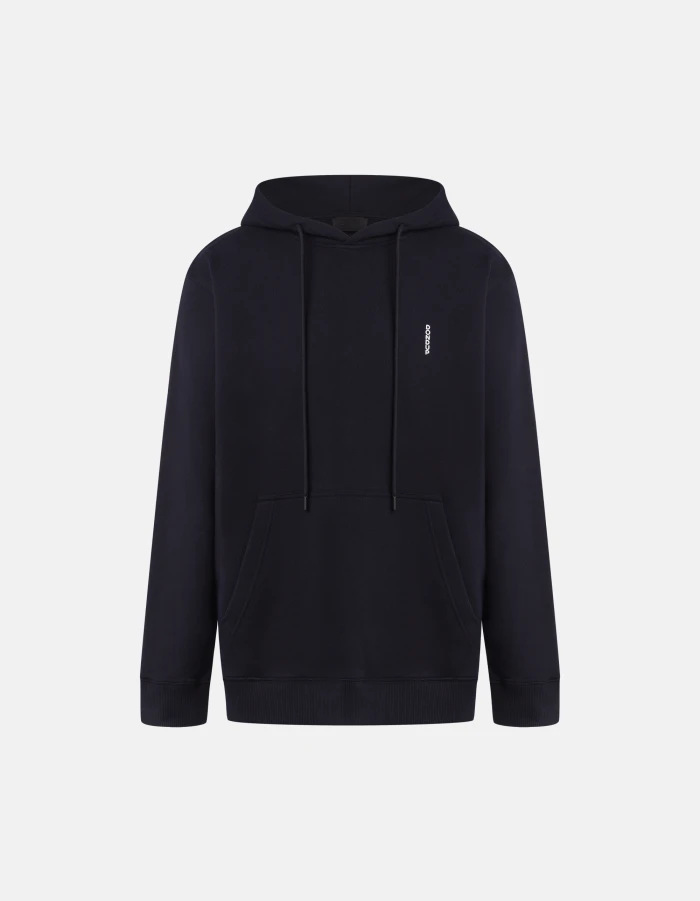 Regular-fit hooded sweatshirt in cotton