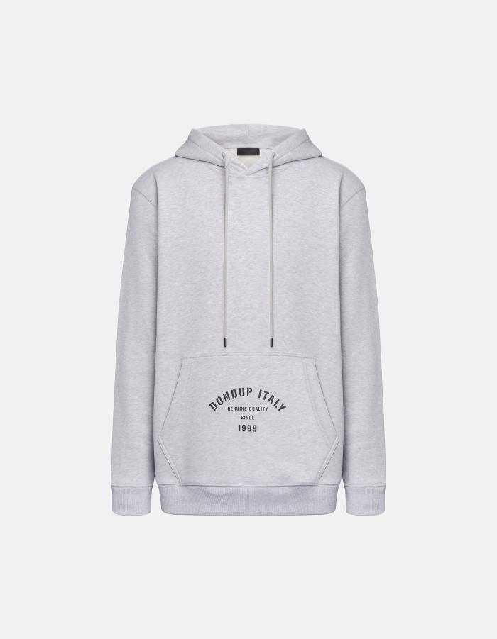 Regular-fit hooded sweatshirt in cotton