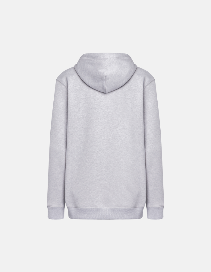 Regular-fit hooded sweatshirt in cotton