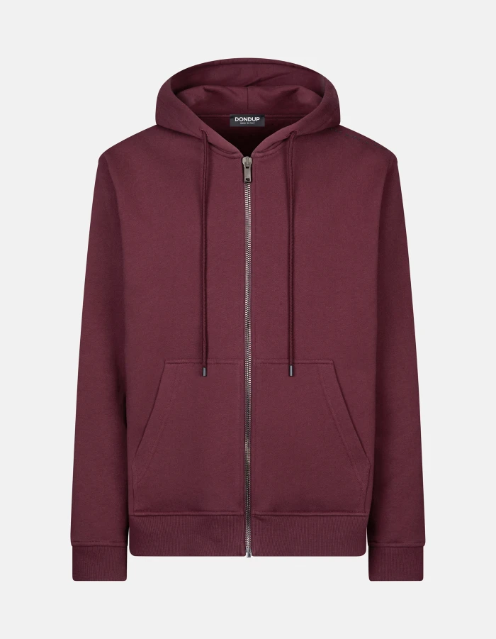 Regular-fit hooded sweatshirt in cotton