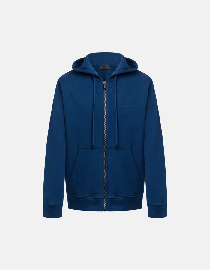 Regular-fit hooded sweatshirt in cotton
