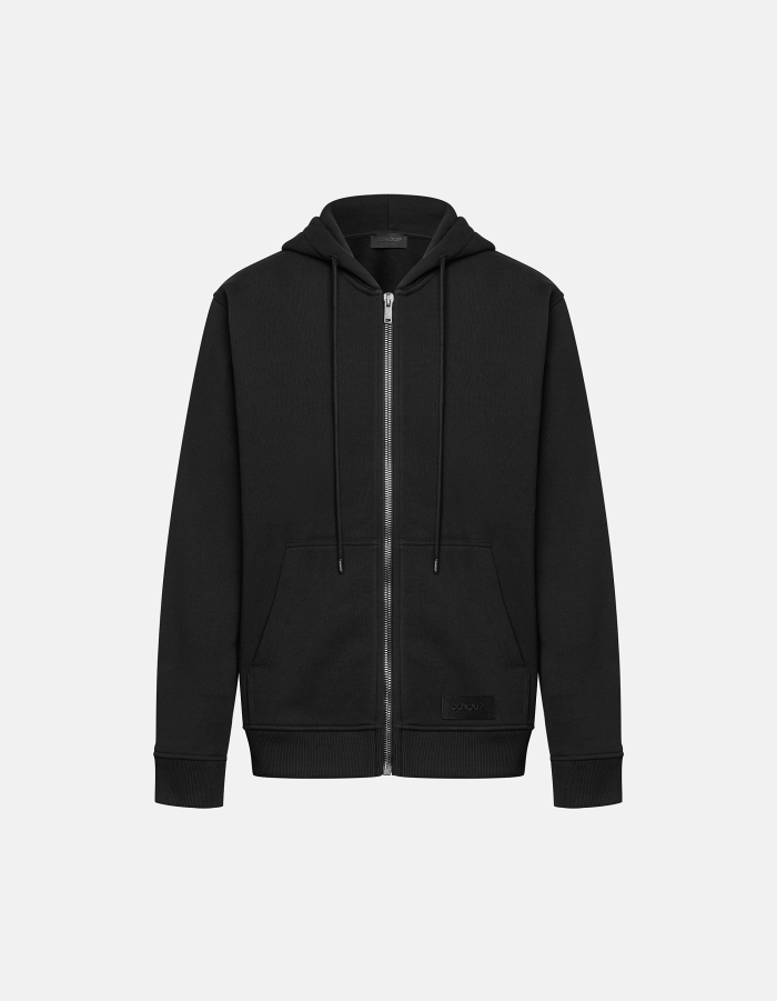 Regular-fit hooded sweatshirt in cotton