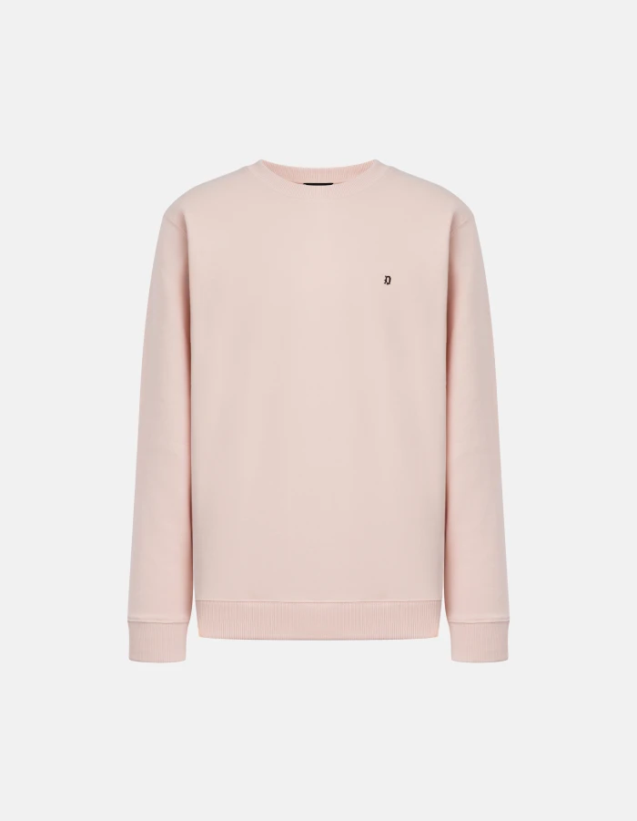 Regular-fit crew-neck cotton sweatshirt