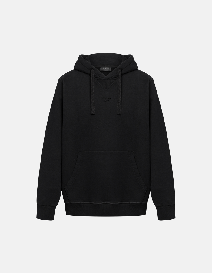 Regular-fit hooded sweatshirt in cotton